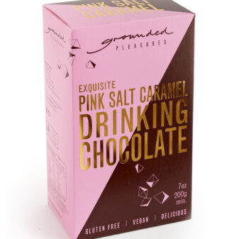 Pink Salt Caramel Drinking Chocolate